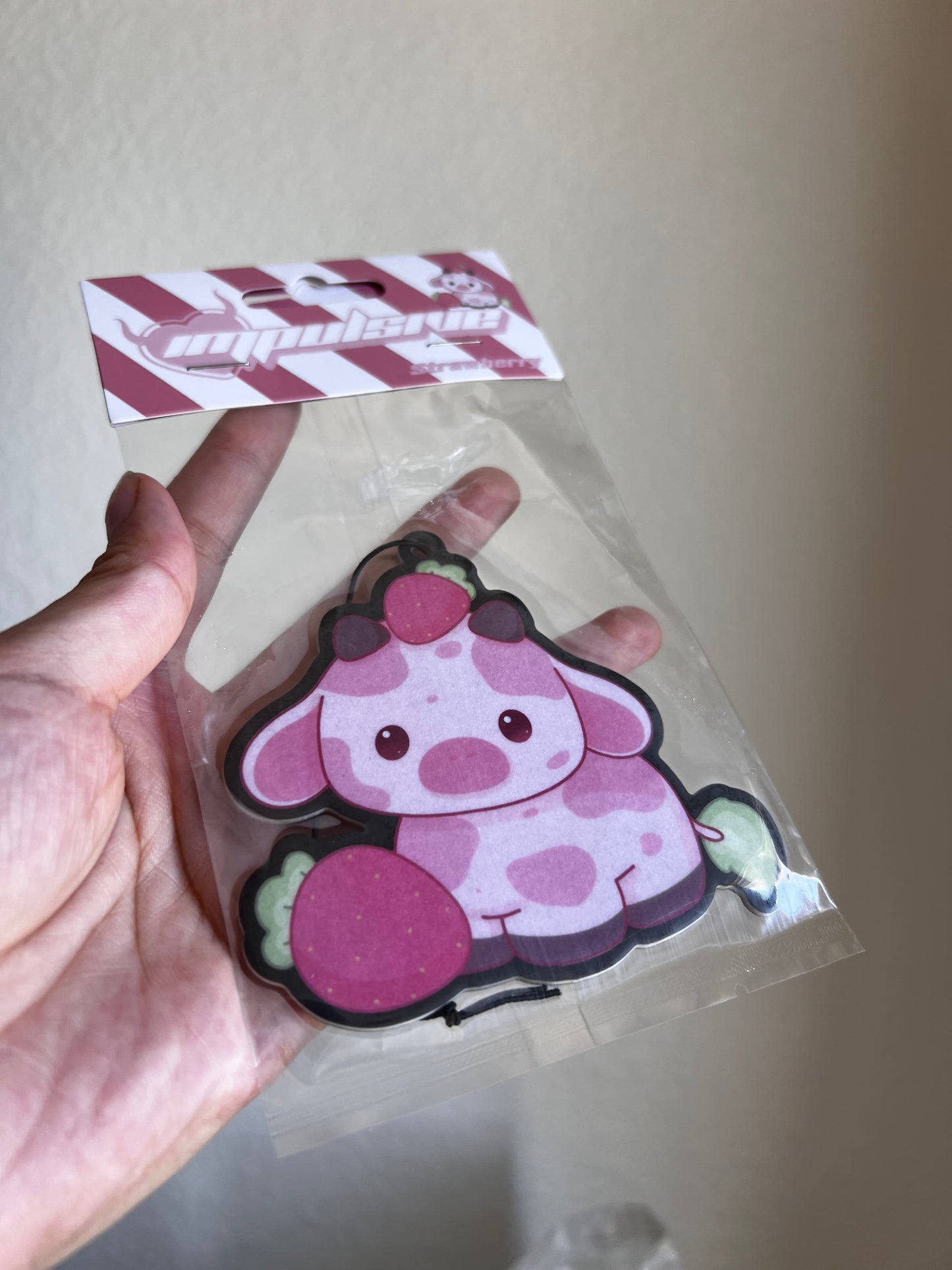 Strawberry Cow Air Freshener
