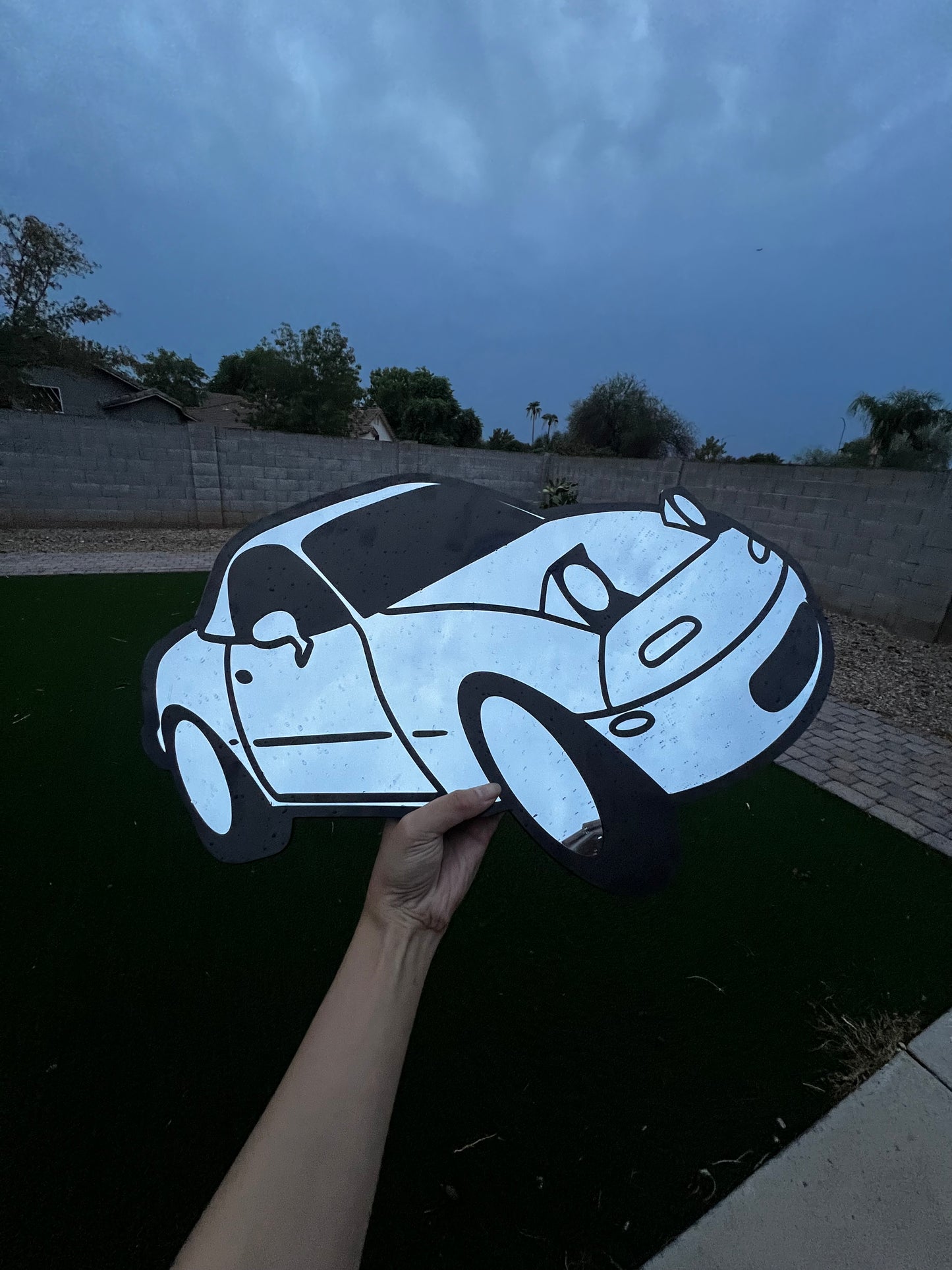 Miata Car Wall Decor Mirror / PREORDER