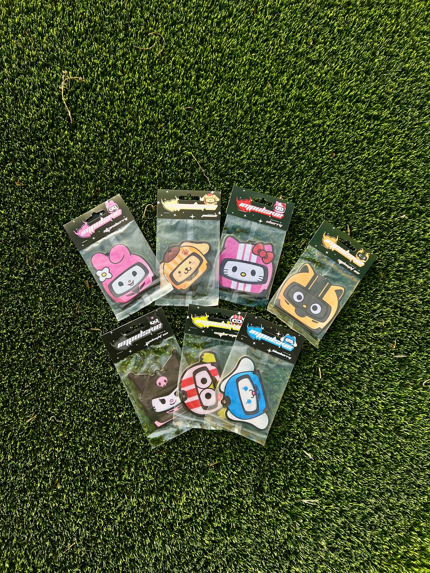 Racer Animals 7PC Air Fresheners Pack