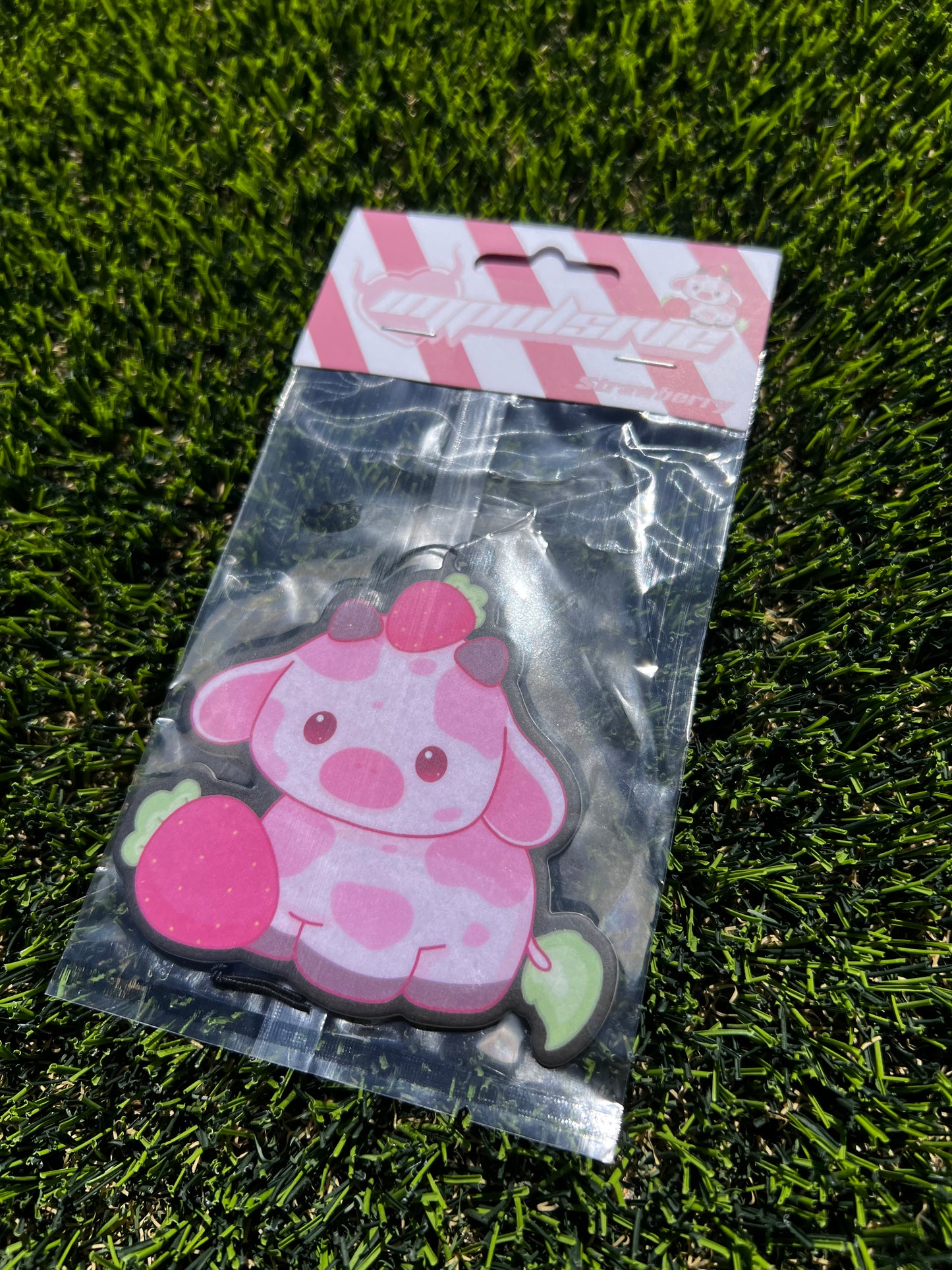 Strawberry Cow Air Freshener
