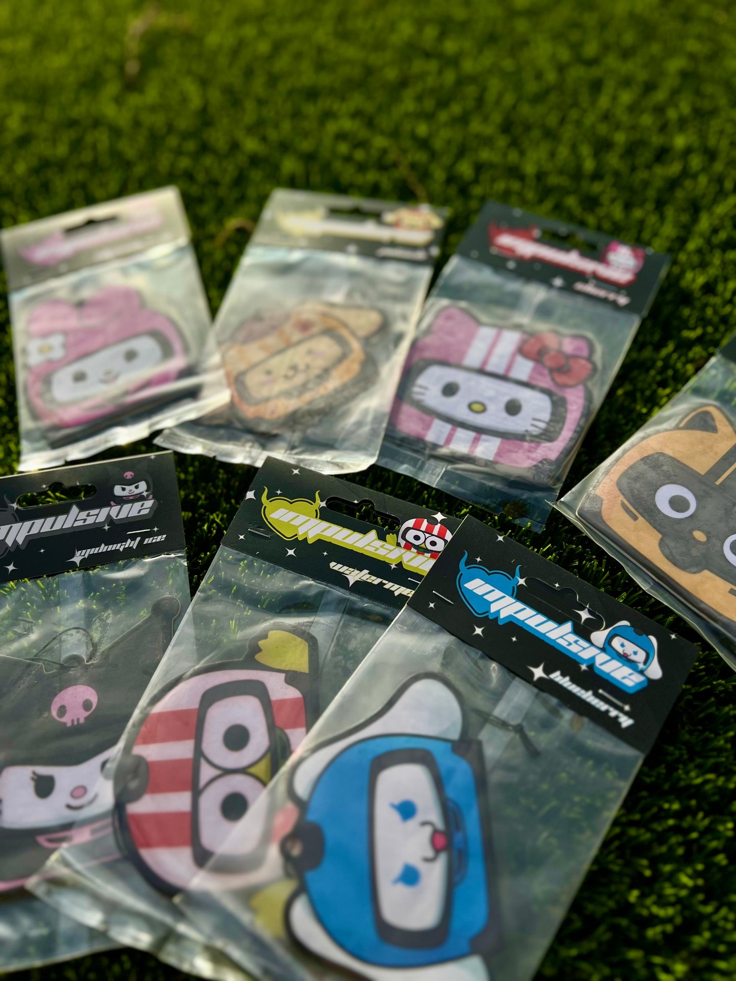 Racer Animals 7PC Air Fresheners Pack