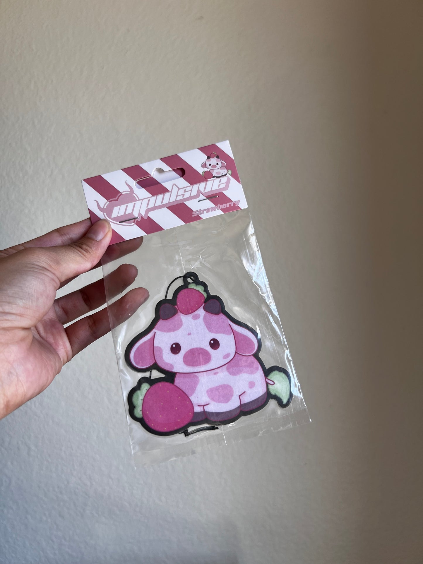 Strawberry Cow Air Freshener