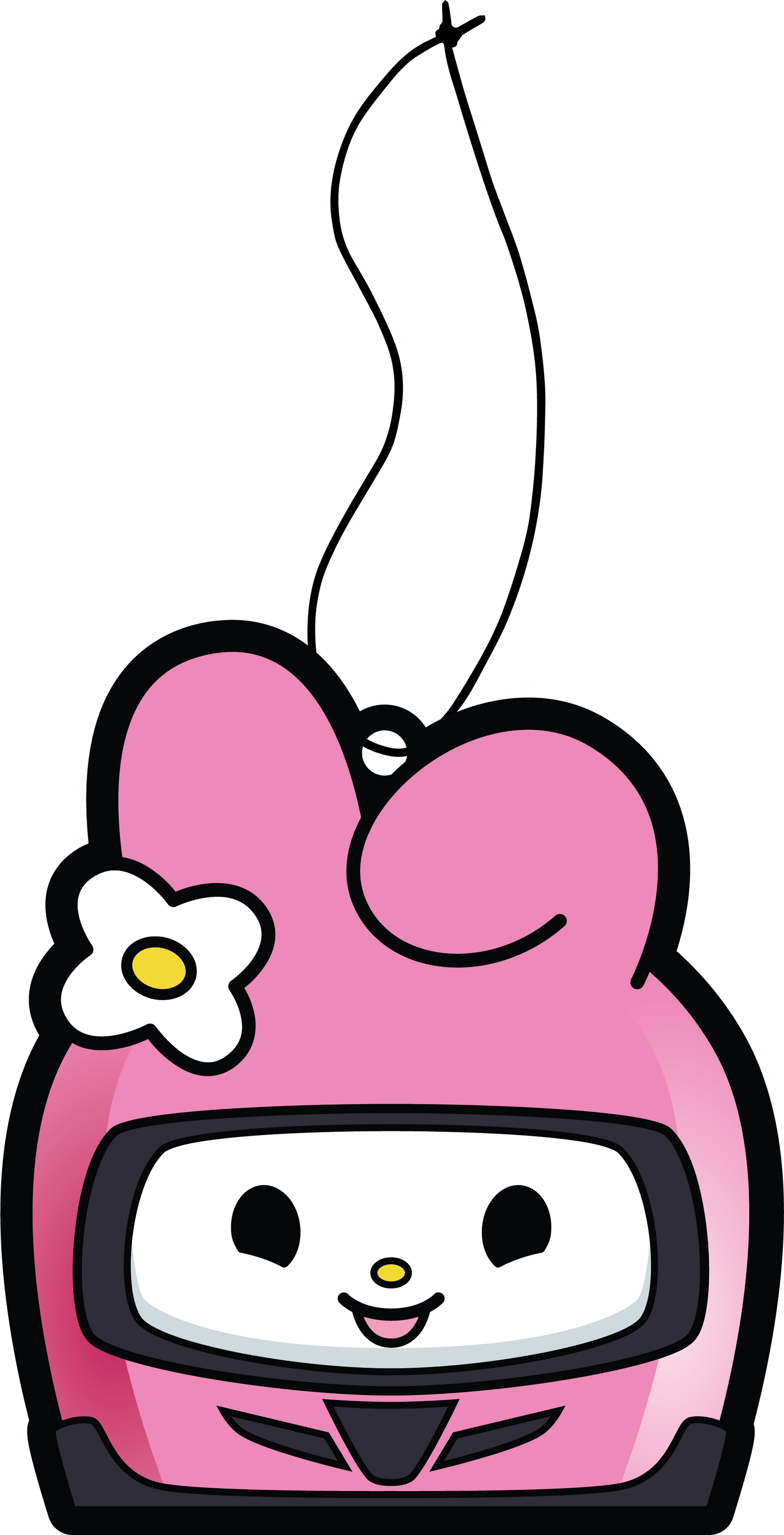 Racer Pink Bunny Air Freshener