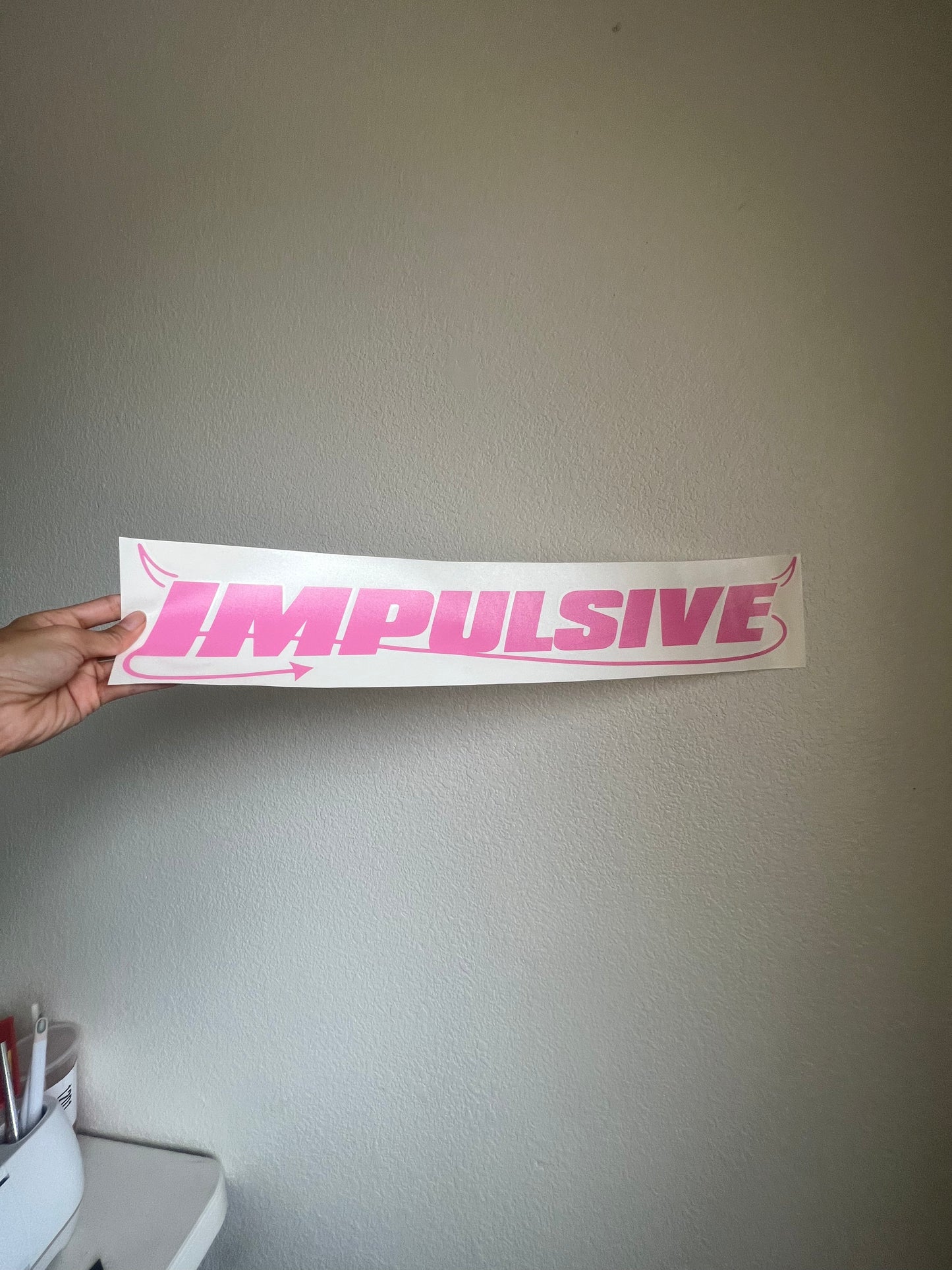 Impulsive Windshield Banner