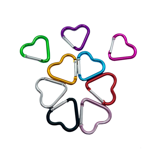 Heart Carabiner Key Chain