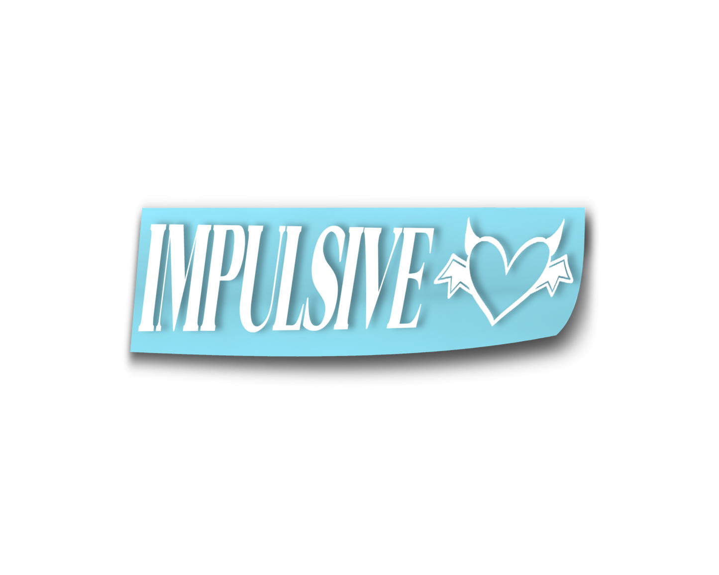 Devil Heart Decal