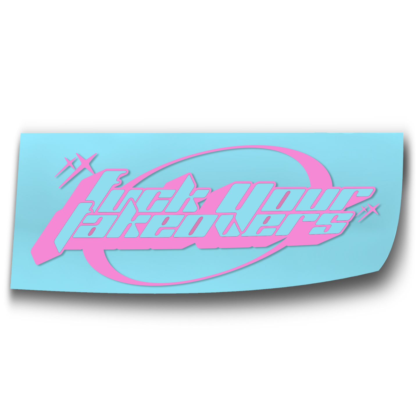 F Your Takeovers Decal