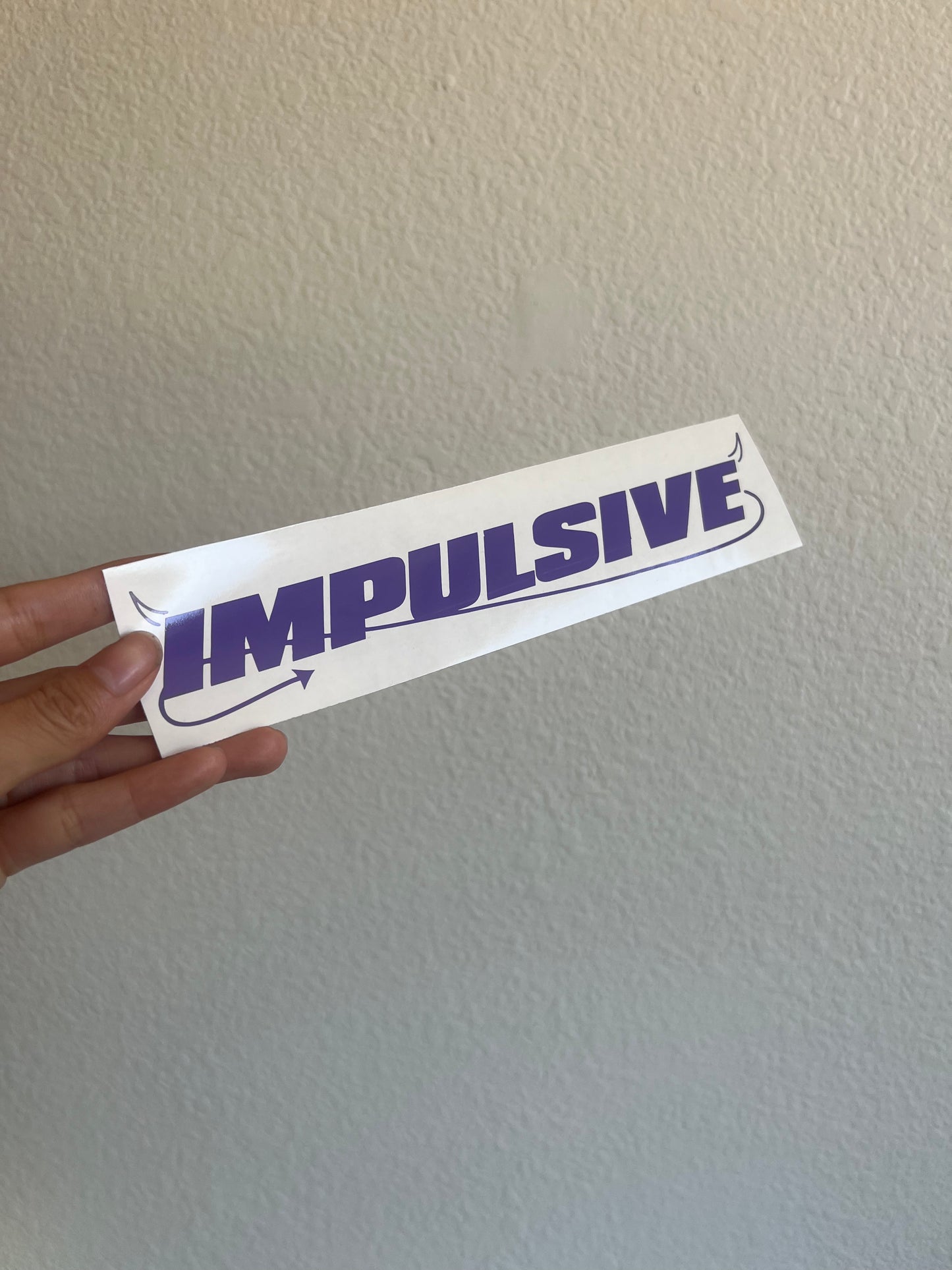 Impulsive 8” Decal