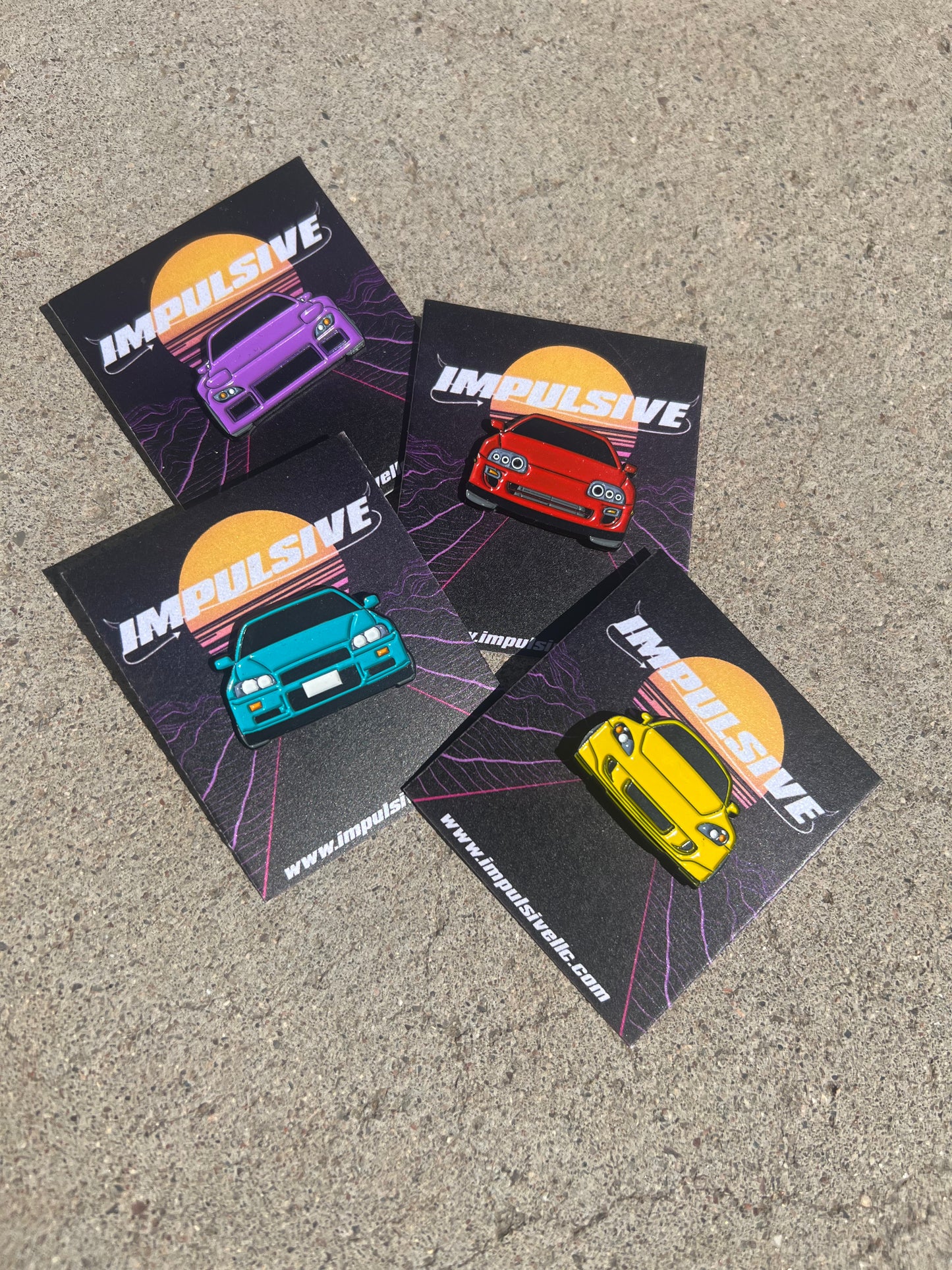 JDM Enamel Pin Blind Box