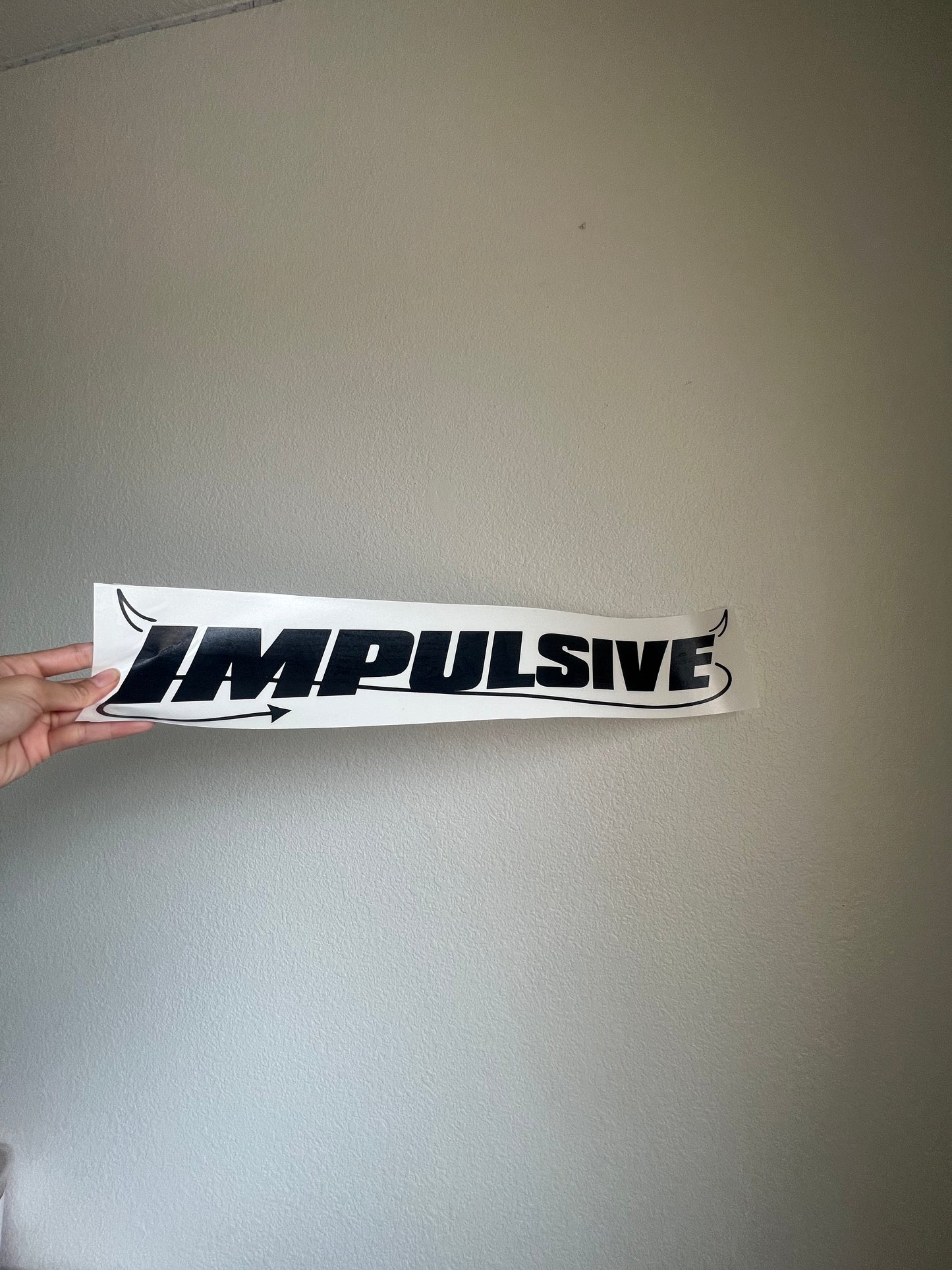 Impulsive Windshield Banner