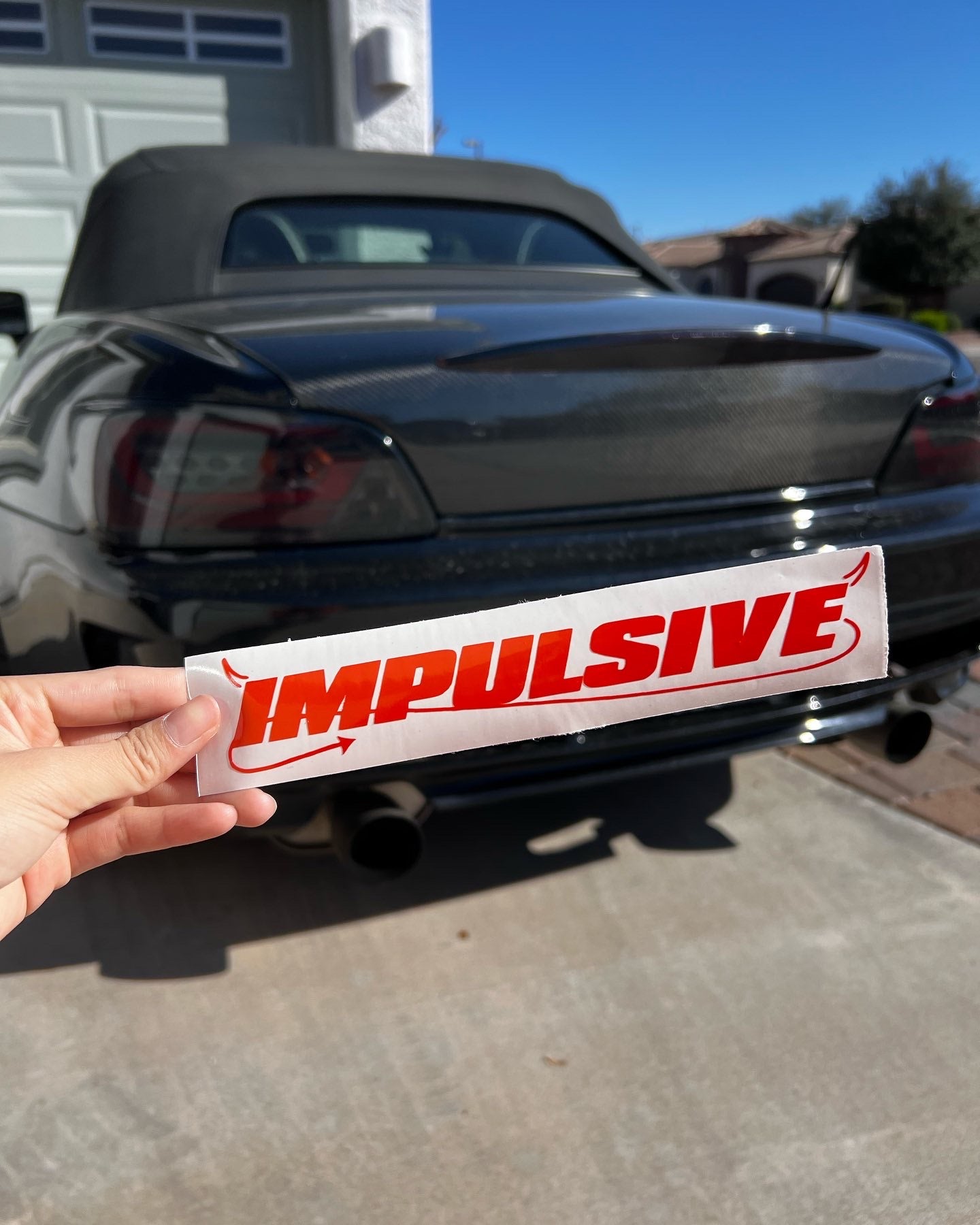 Impulsive 8” Decal