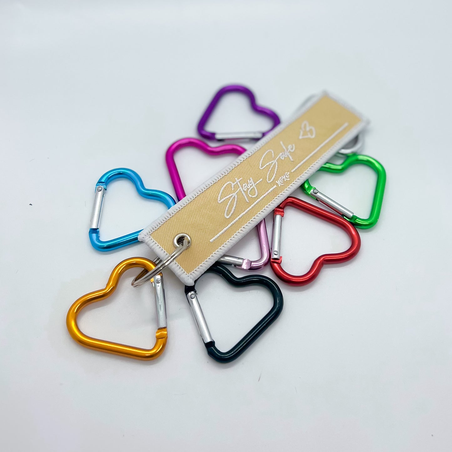 Heart Carabiner Key Chain