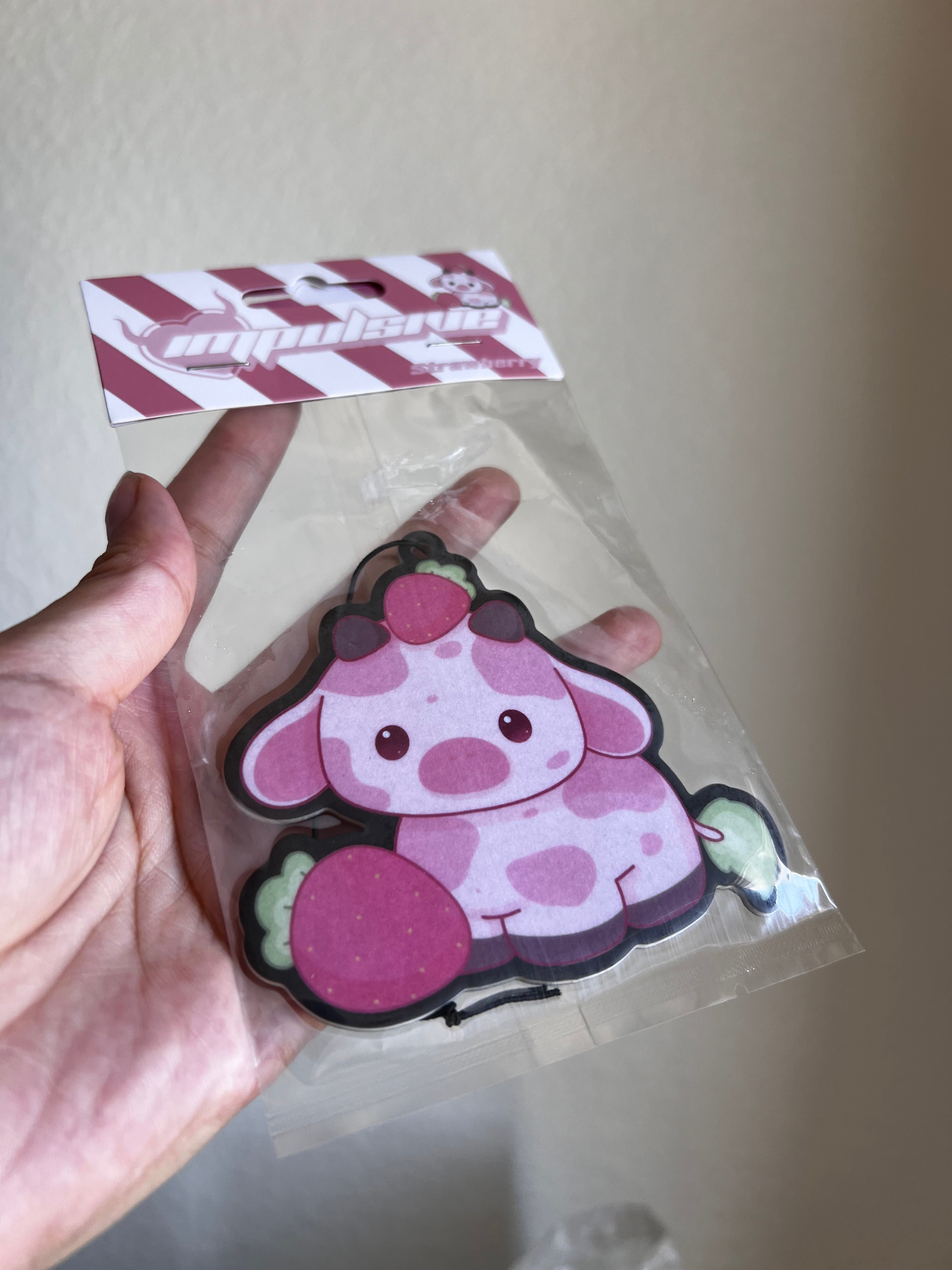 Strawberry Cow Air Freshener