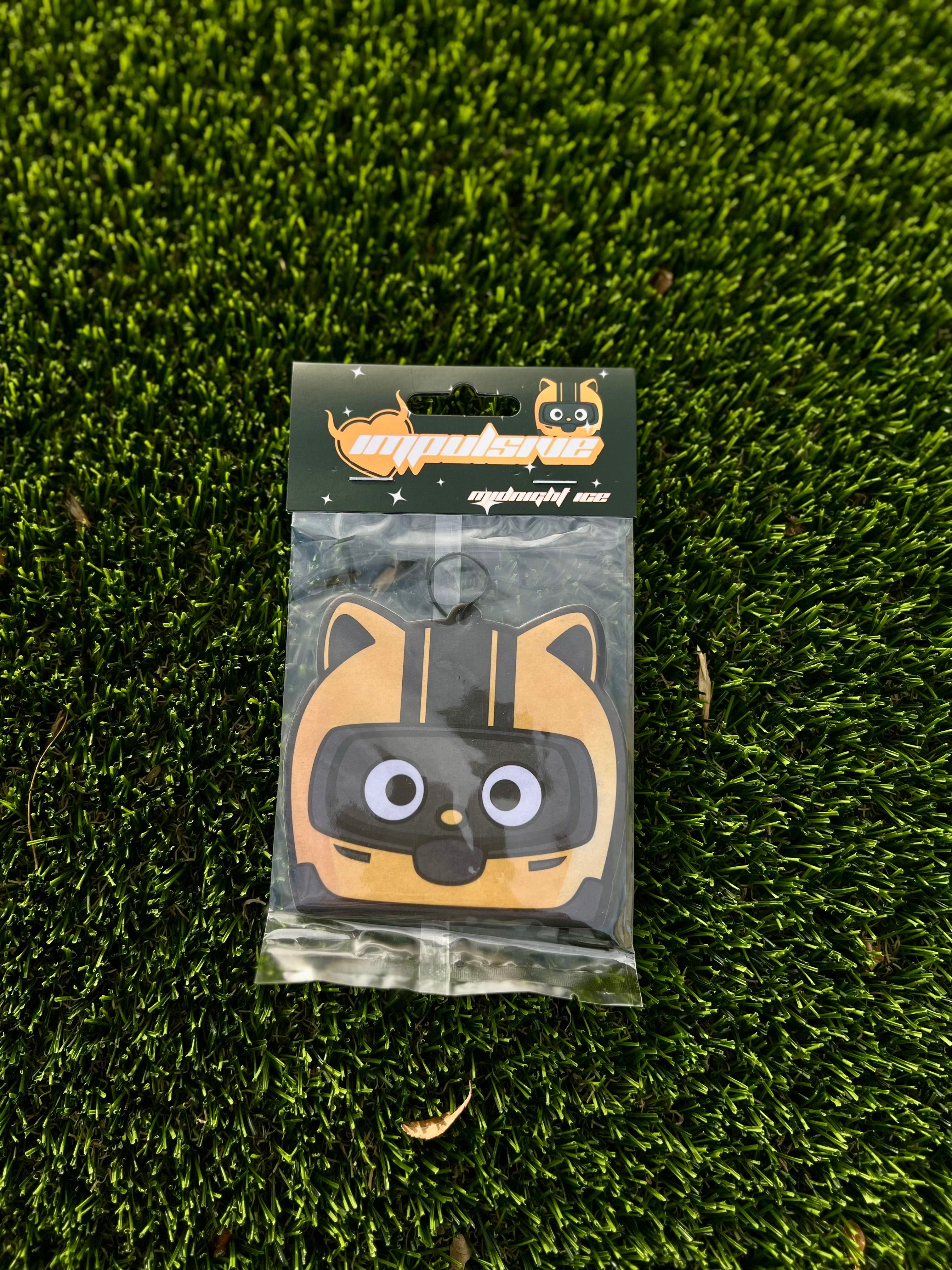 Black Cat Racer Air Freshener
