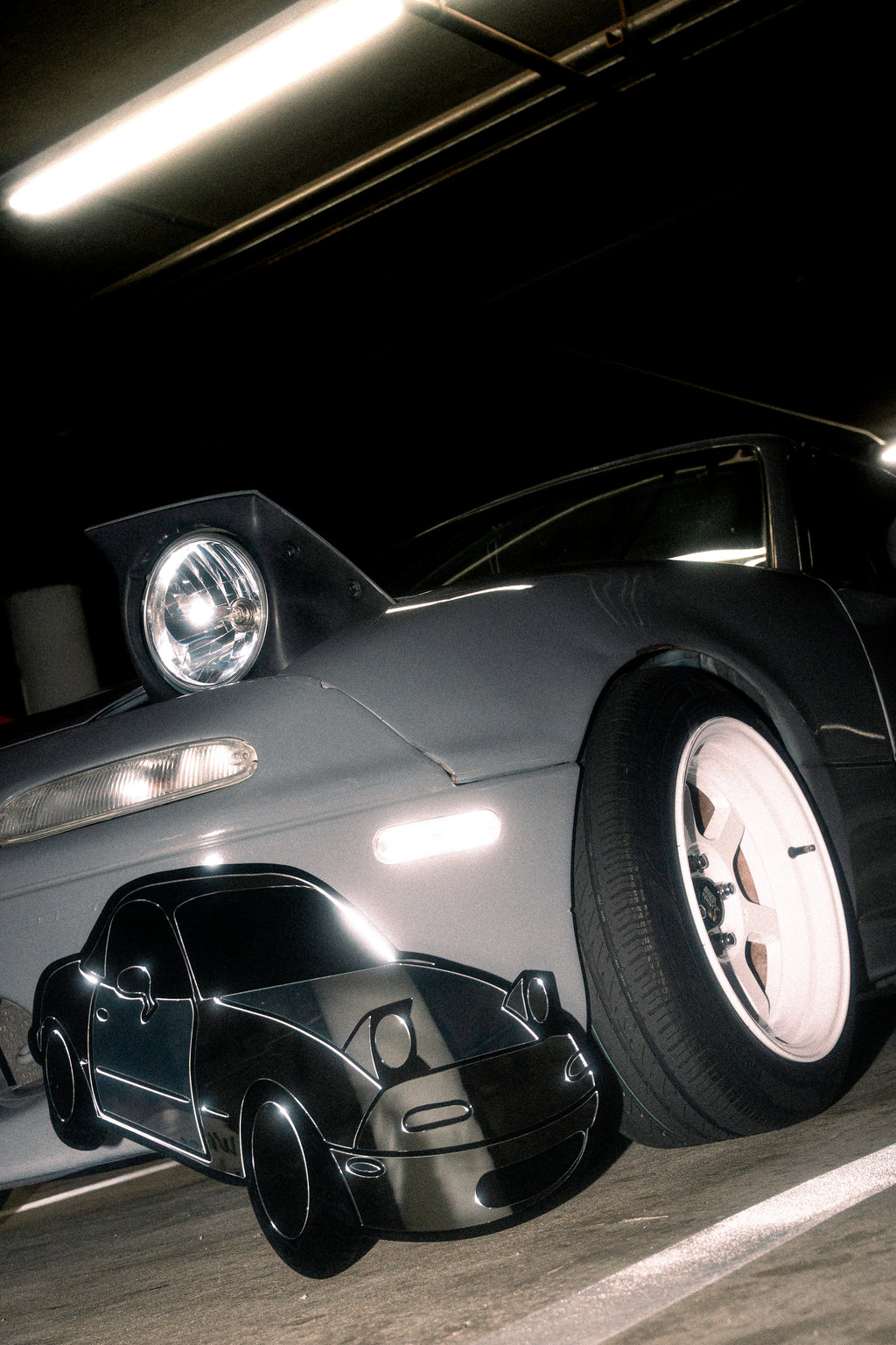 Miata Car Mirror Wall Decor