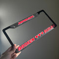 Broken Builds License Plate Frame