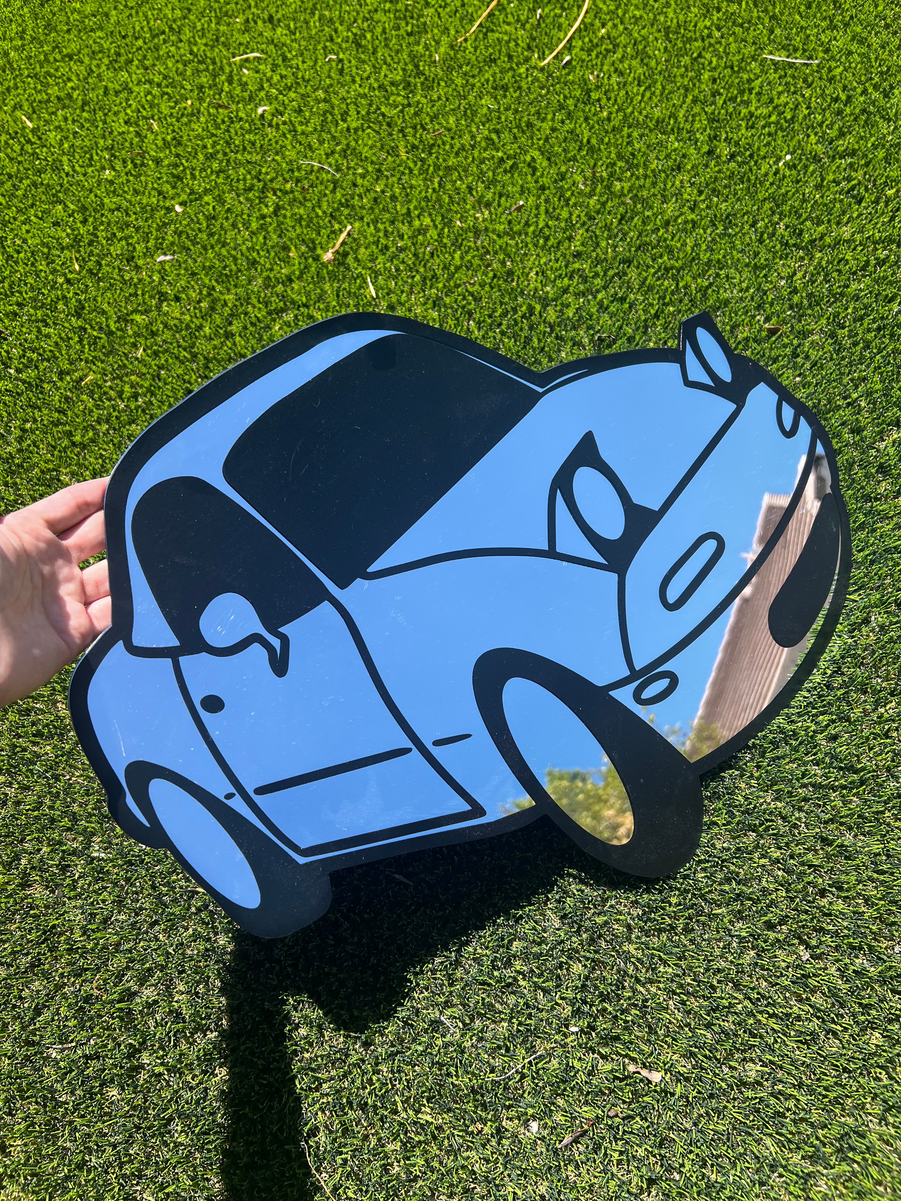 Miata Car Mirror Wall Decor