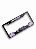 LAVENDER PURPLE Stay Safe Plate Frame