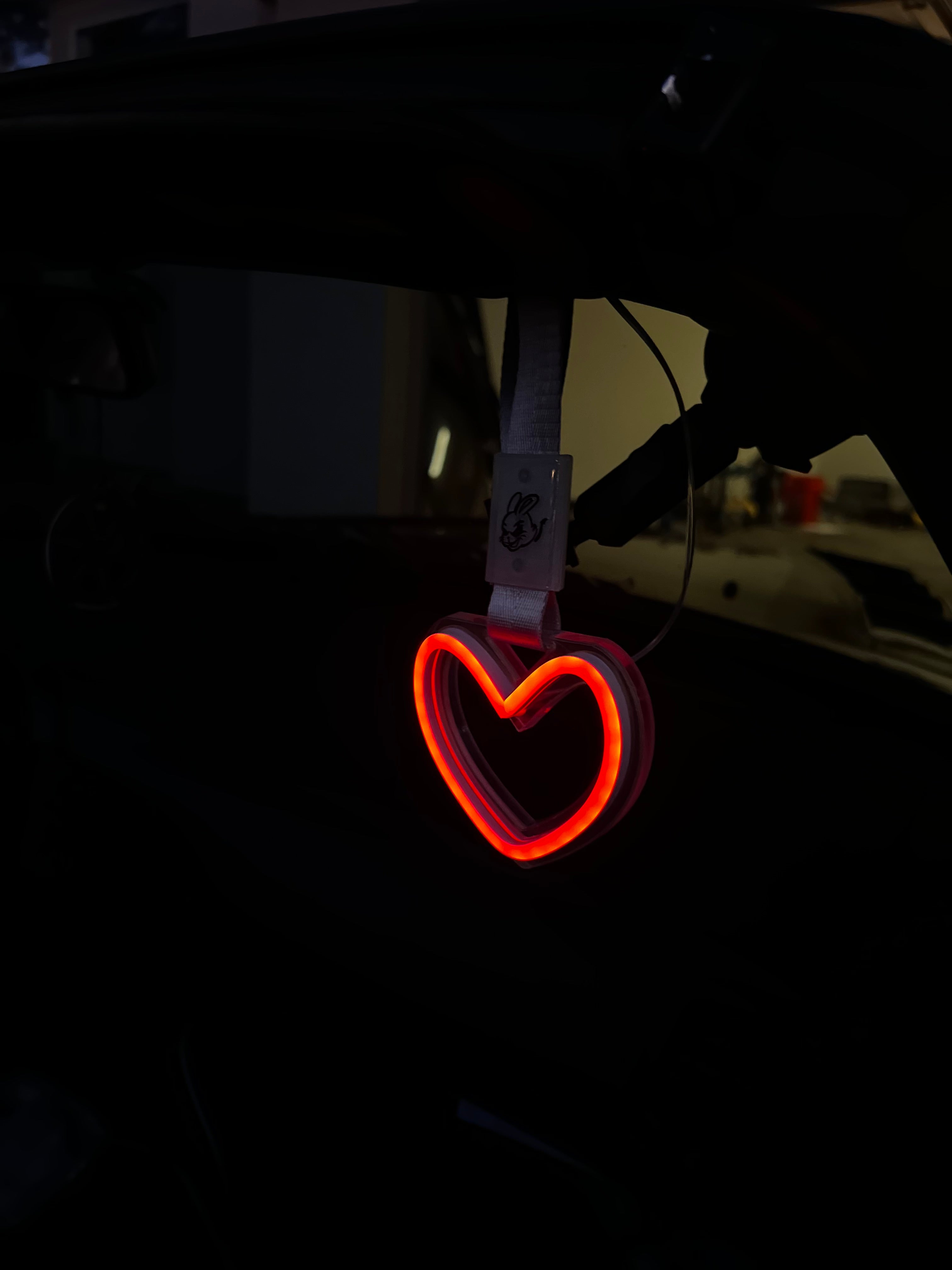 LED Heart Tsurikawa Handle