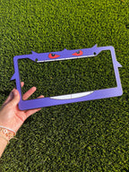Ghostly License Plate Frame