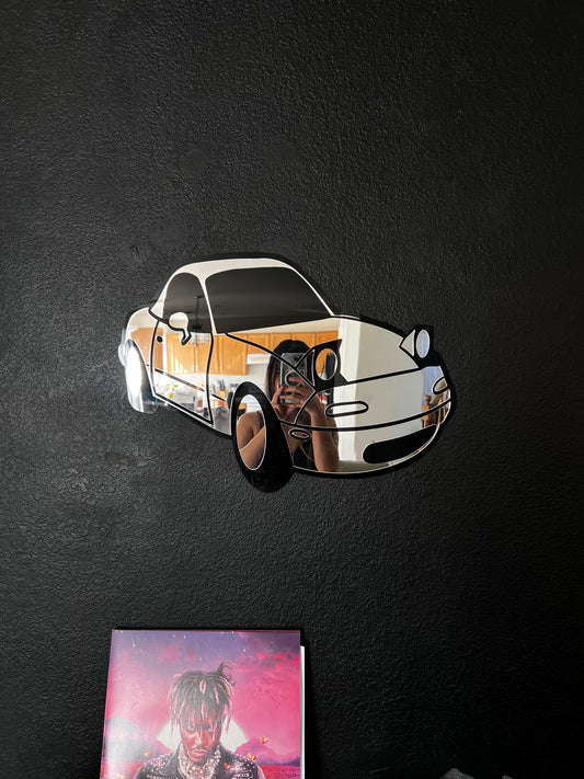 Miata Car Mirror Wall Decor