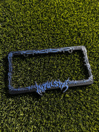 Barb Wired License Plate Frame