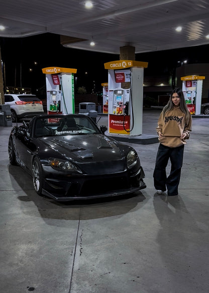 Impulsive Washed Oversized Hoodie -PREORDER