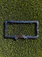 Barb Wired License Plate Frame