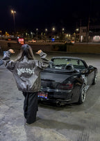 Impulsive Leather Bomber Jacket
