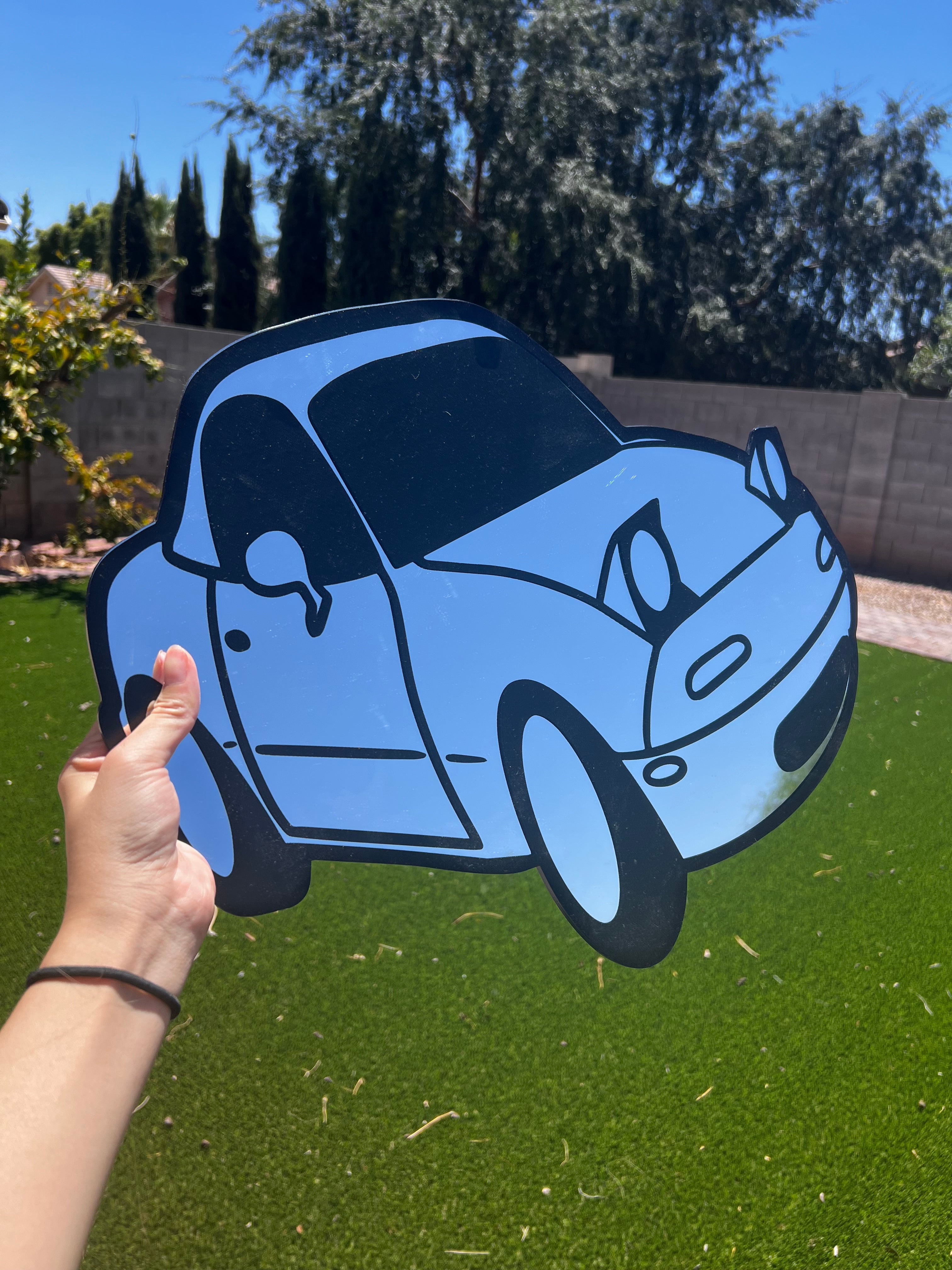 Miata Car Mirror Wall Decor