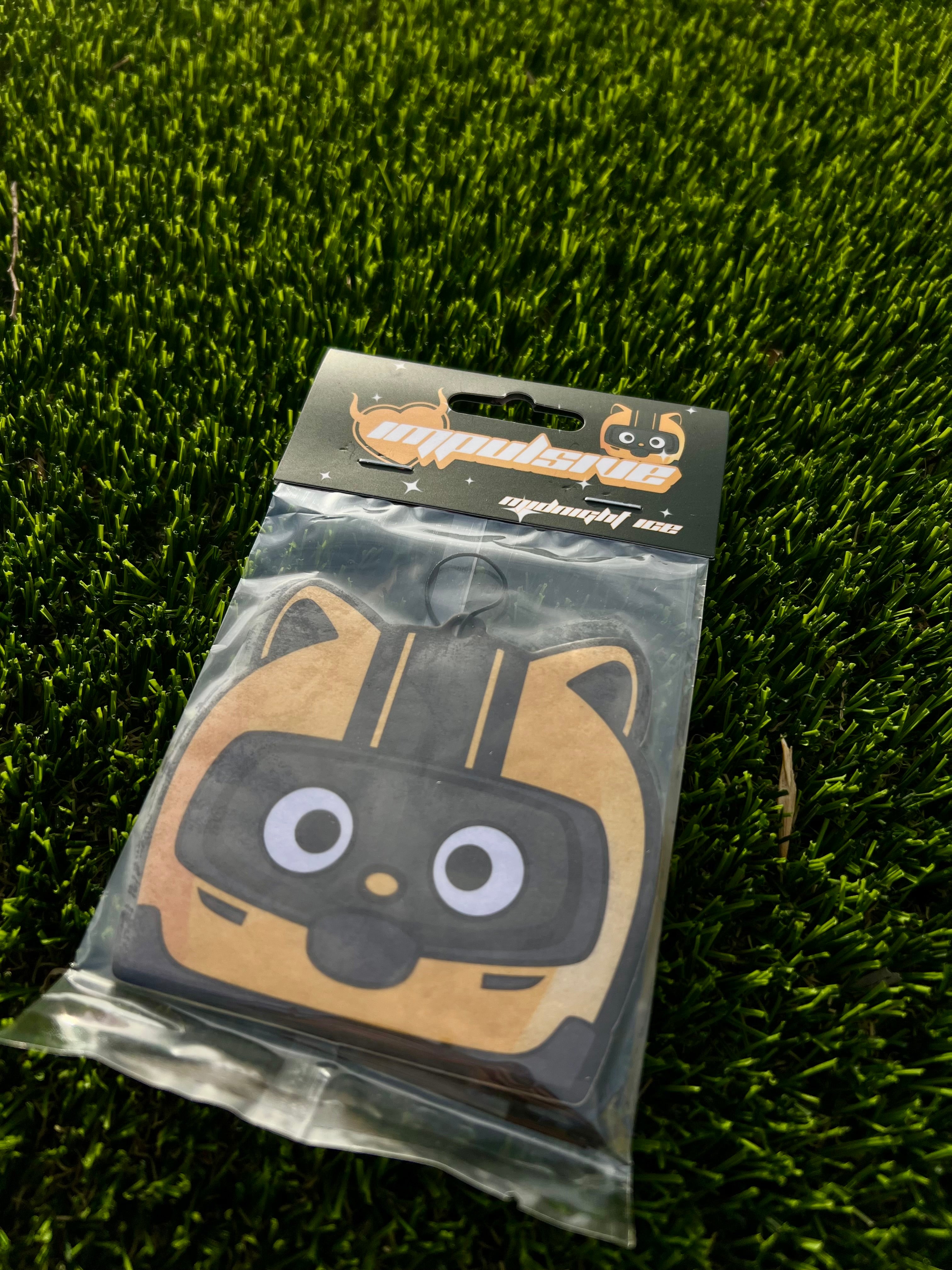 Black Cat Racer Air Freshener