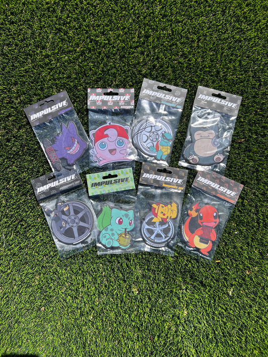 Monsters Air Fresheners Pack (8 pc)