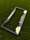 LIGHT YELLOW Stay Safe License Plate Frame