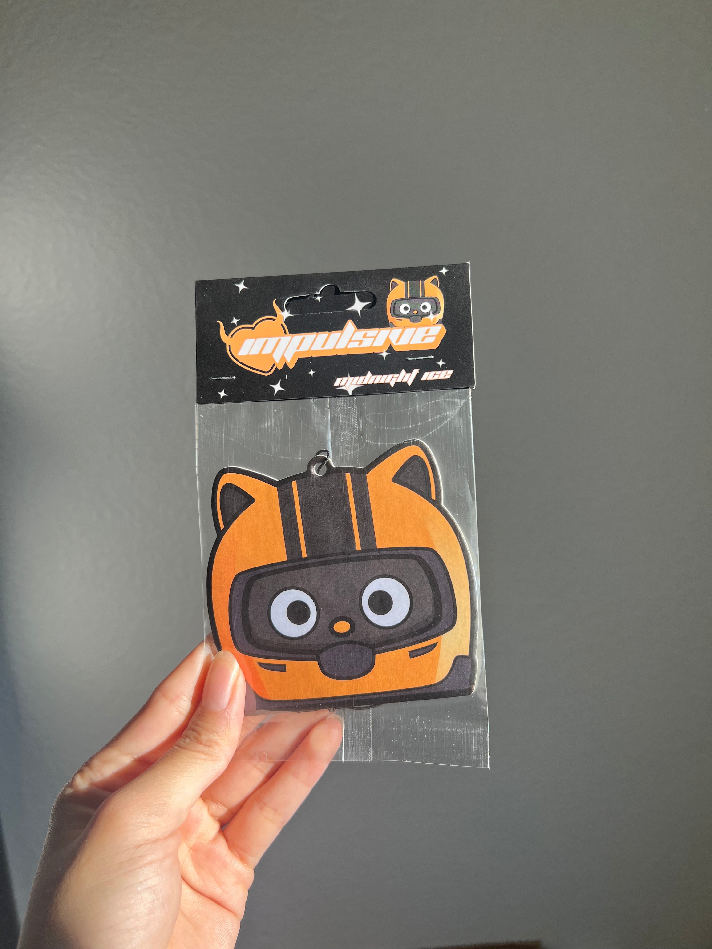 Black Cat Racer Air Freshener