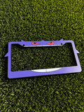 Ghostly License Plate Frame