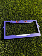 Ghostly License Plate Frame