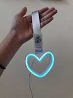 Blue LED tsurikawa bus handle for JDM cars