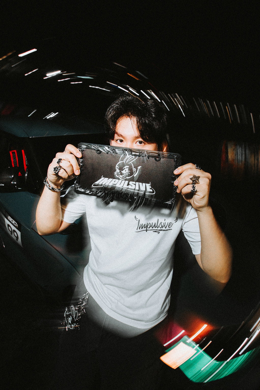 Barb Wired License Plate Frame