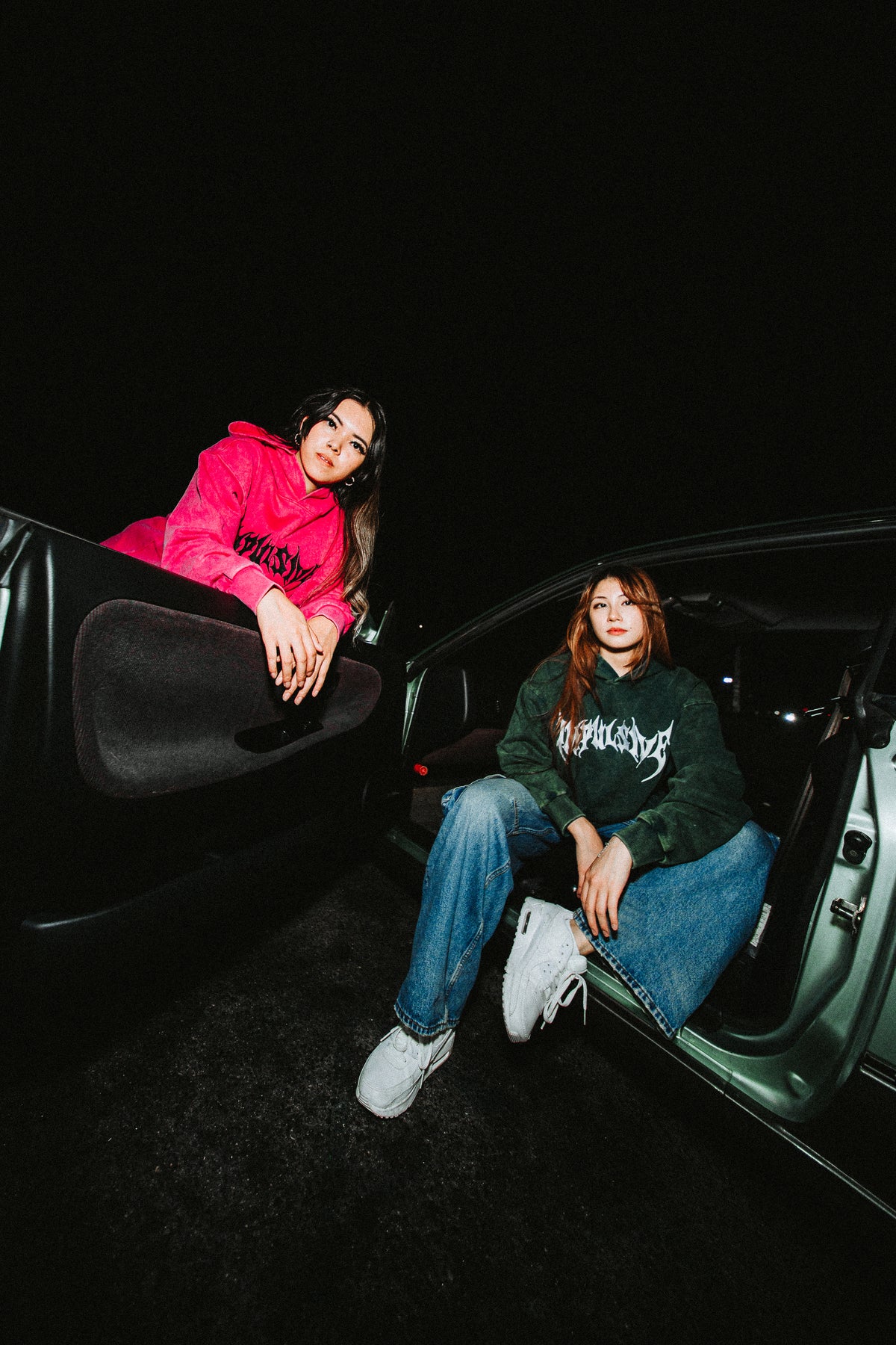Impulsive Mascot Oversized Washed Hoodie