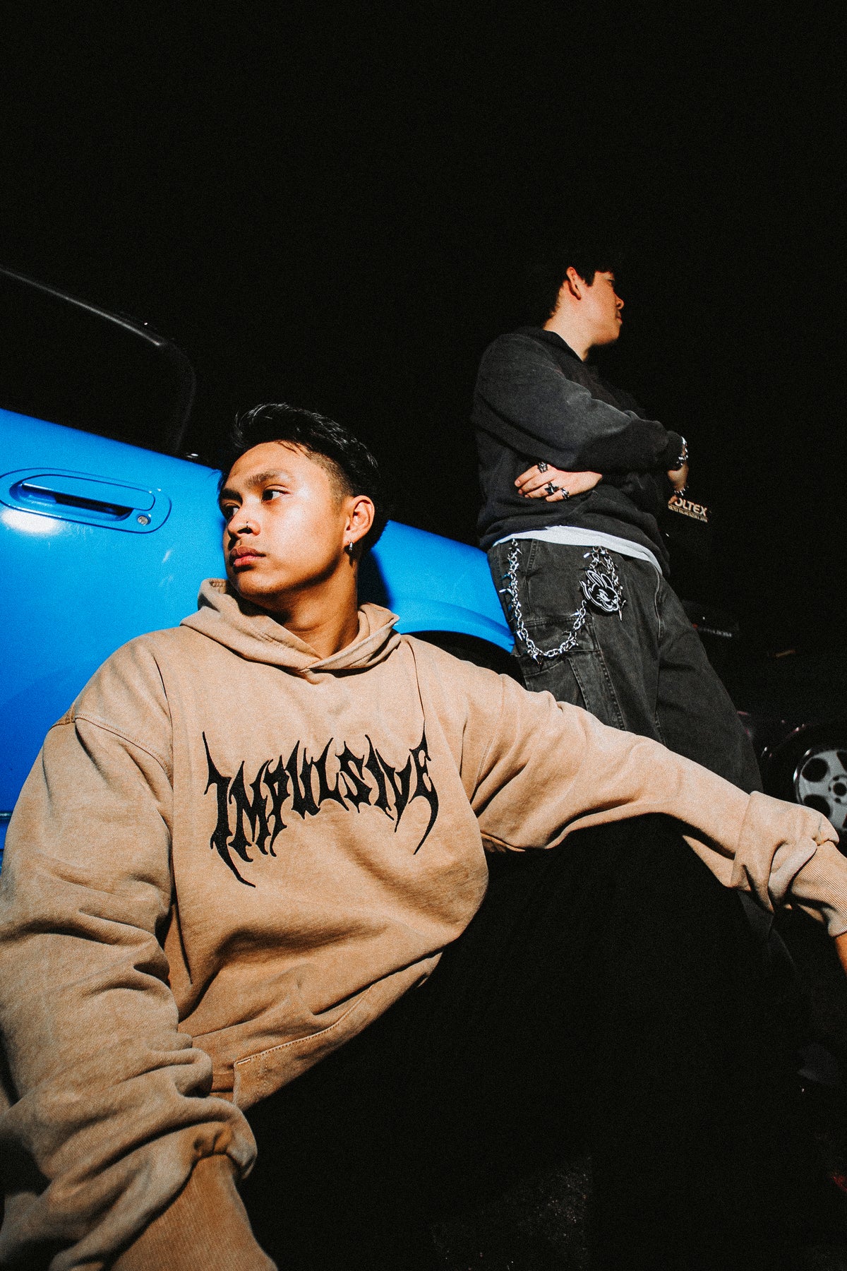 Impulsive Mascot Oversized Washed Hoodie