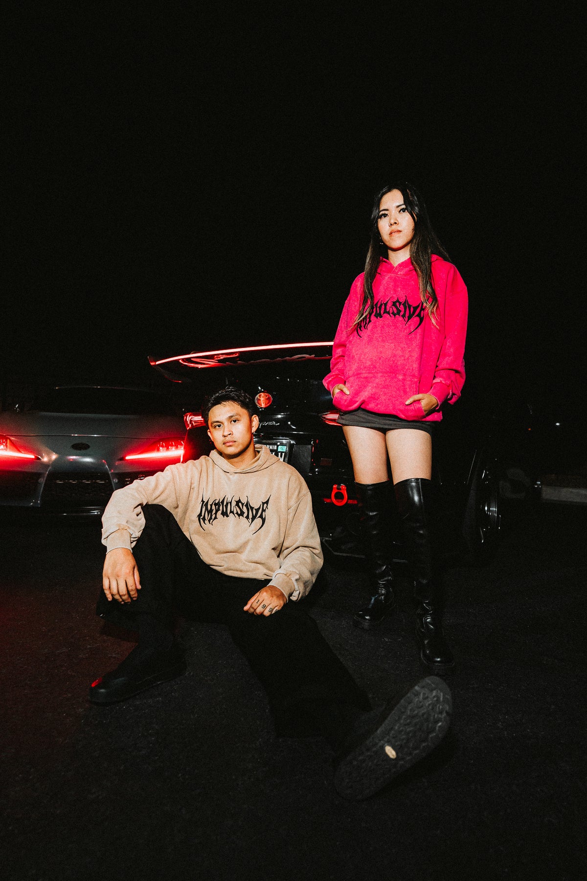 Impulsive Mascot Oversized Washed Hoodie