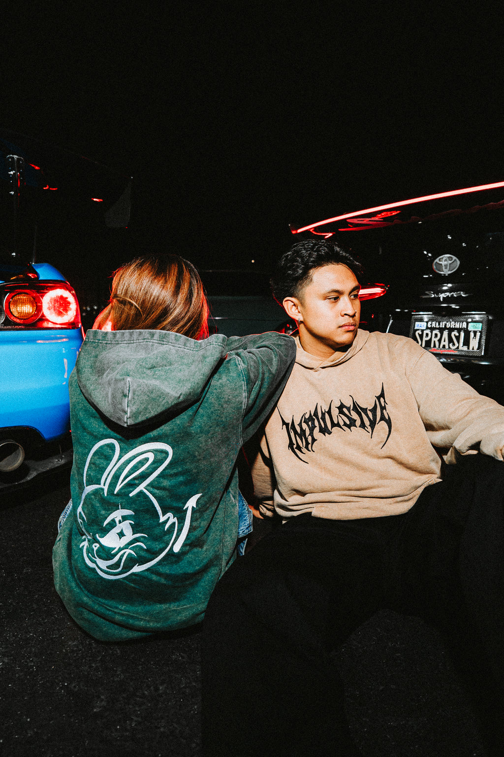 Impulsive Mascot Oversized Washed Hoodie