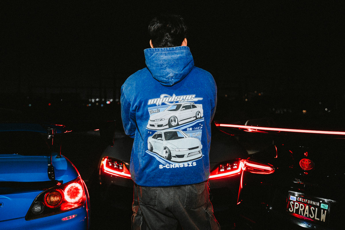 Silvia S-Chassis Oversized Washed Hoodie