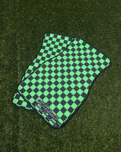 Load image into Gallery viewer, Checkered Floor Mats - GREEN / PREORDER
