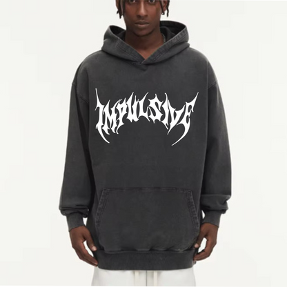 embroidered impulsive oversized hoodie streetwear outfit 
