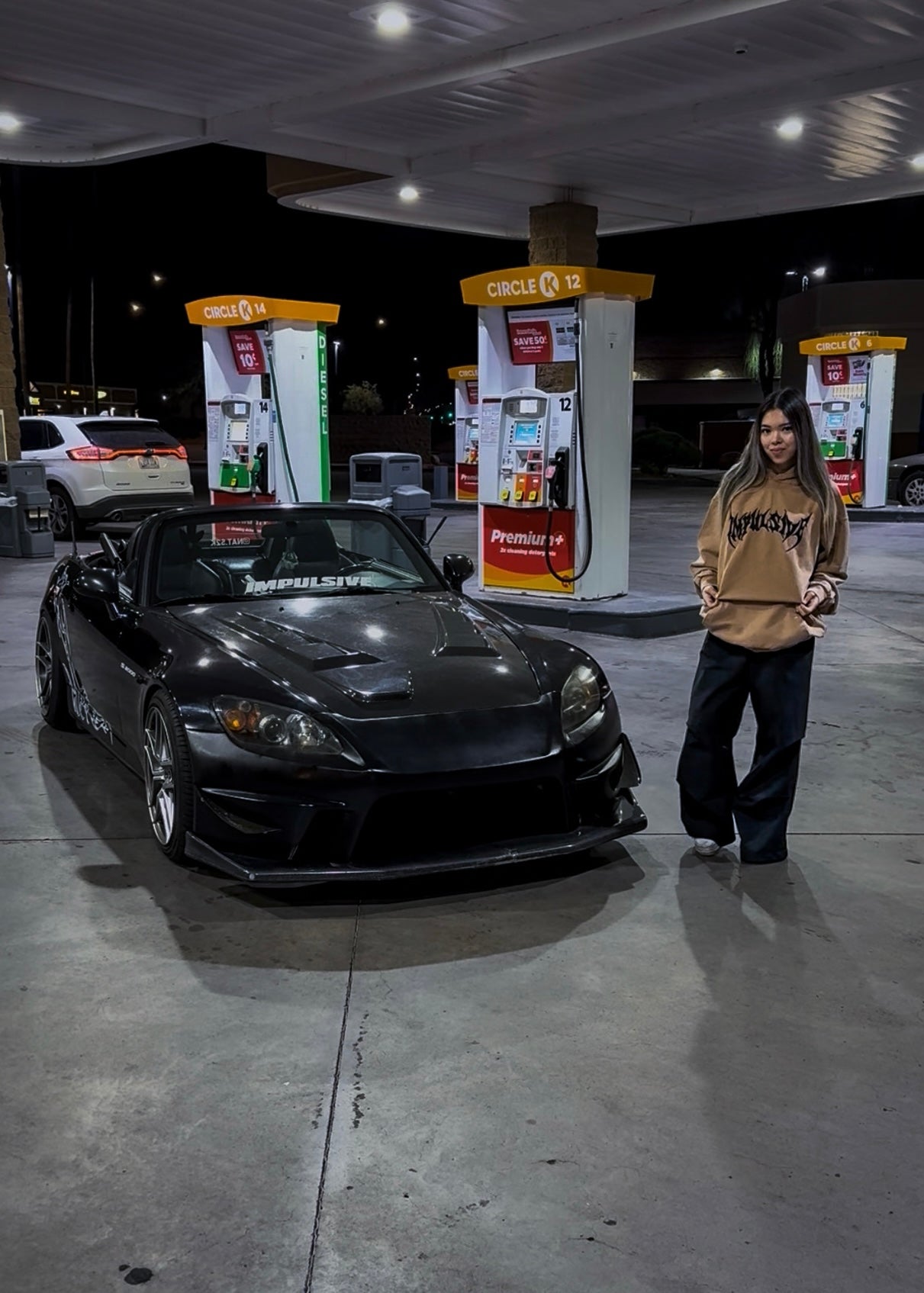 vintage washed oversized hoodie 