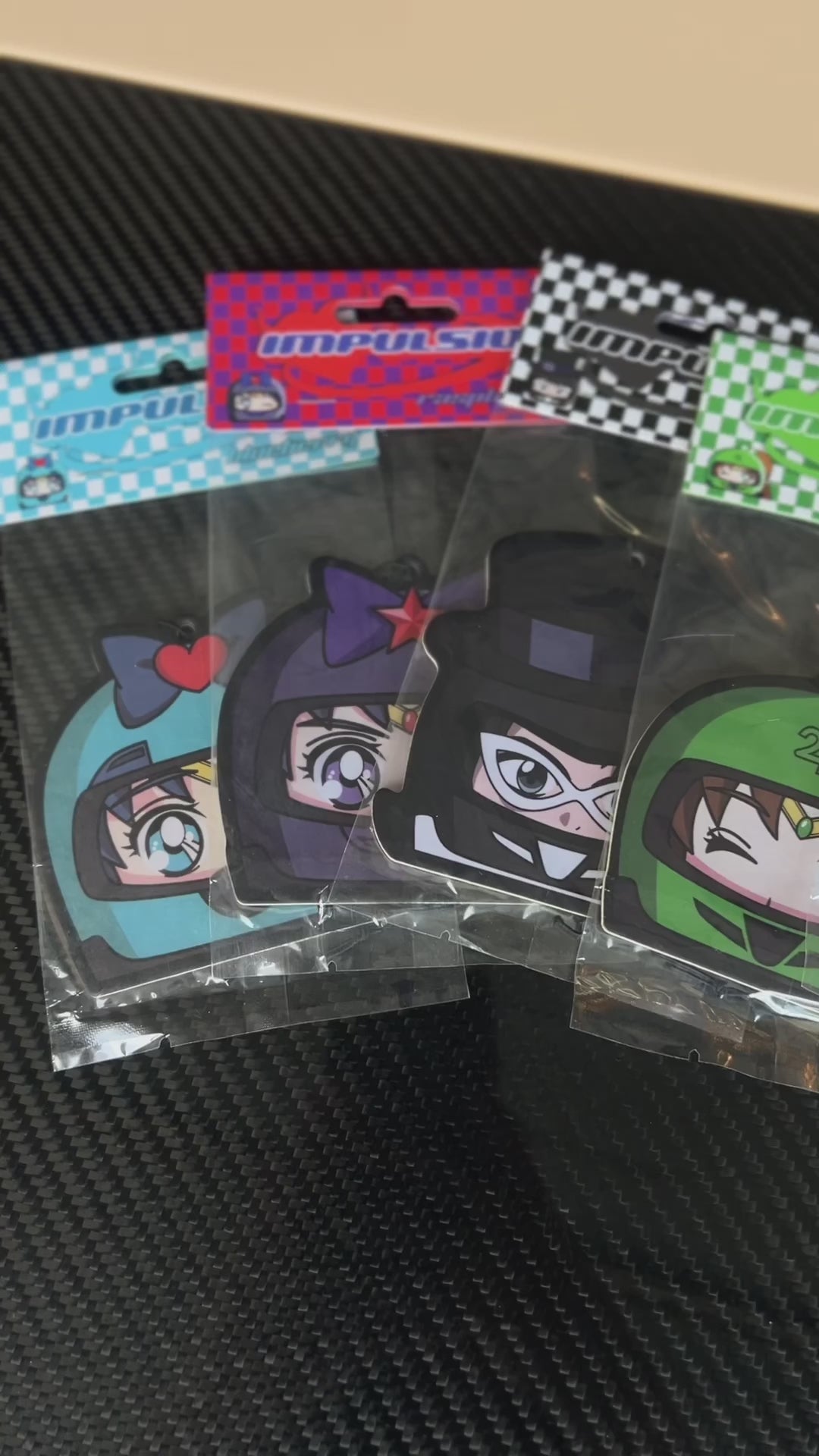 Sailor Anime Air Fresheners 8PC Pack