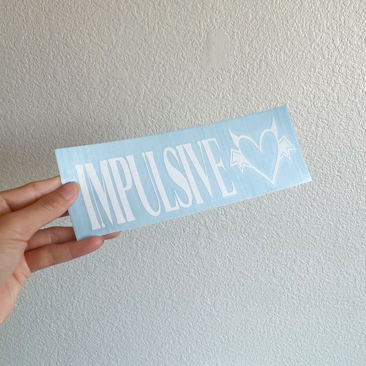 Devil Heart Decal