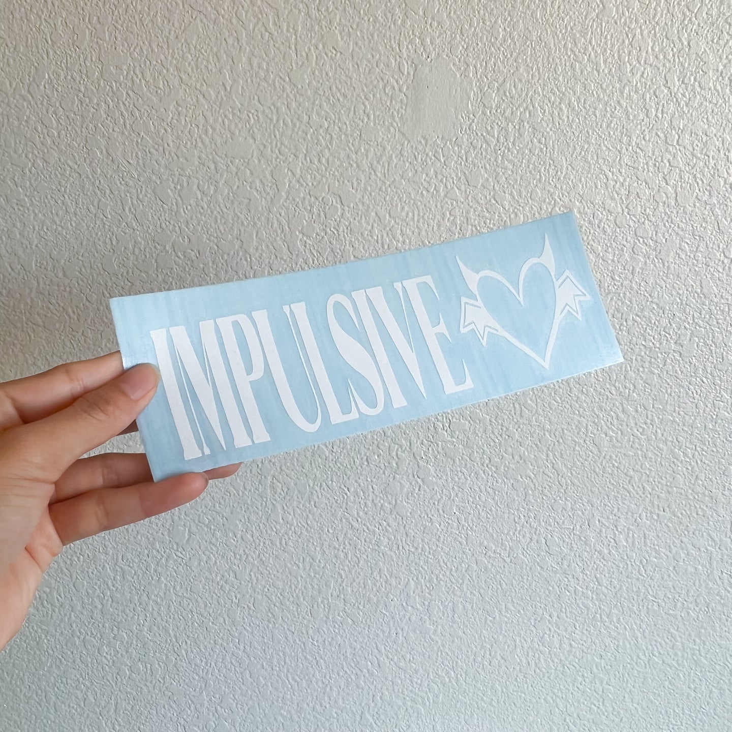 Devil Heart Decal