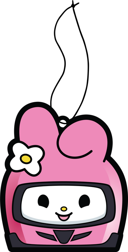 Racer Pink Bunny Air Freshener